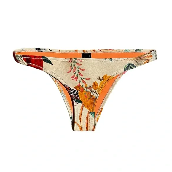 Triangl Swim Floral Neoprene Bikini Bottoms Size M - Picture 11 of 11